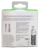 Cable usb tipo c belkin 2m -  macho - macho -  blanco -  trenzado - Imagen 3