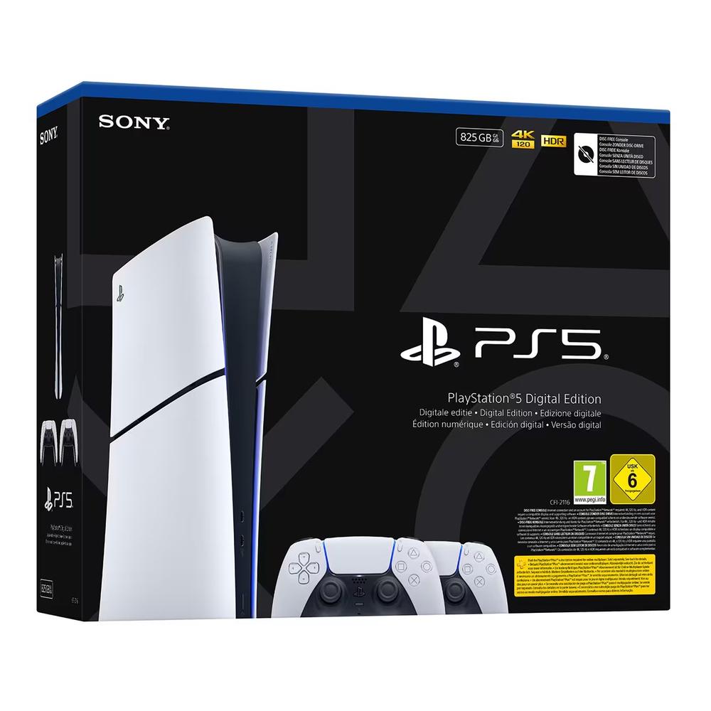 Consola ps5 sony playstation 5 digital chasis e + dualsense - 1 Consola ps5 sony playstation 5 digital chasis e + dualsense - Imagen 1