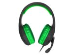 Auriculares gaming genesis argon 200 mini jack verdes - Imagen 2