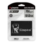 Disco duro interno ssd kingston kc600 512gb 2.5 pulgadas sata 6gb - s - Imagen 2