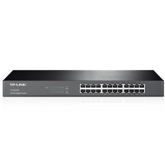 Switch 24 puertso 10 - 100 - 1000 rack 19 pulgadas 1u tp - link